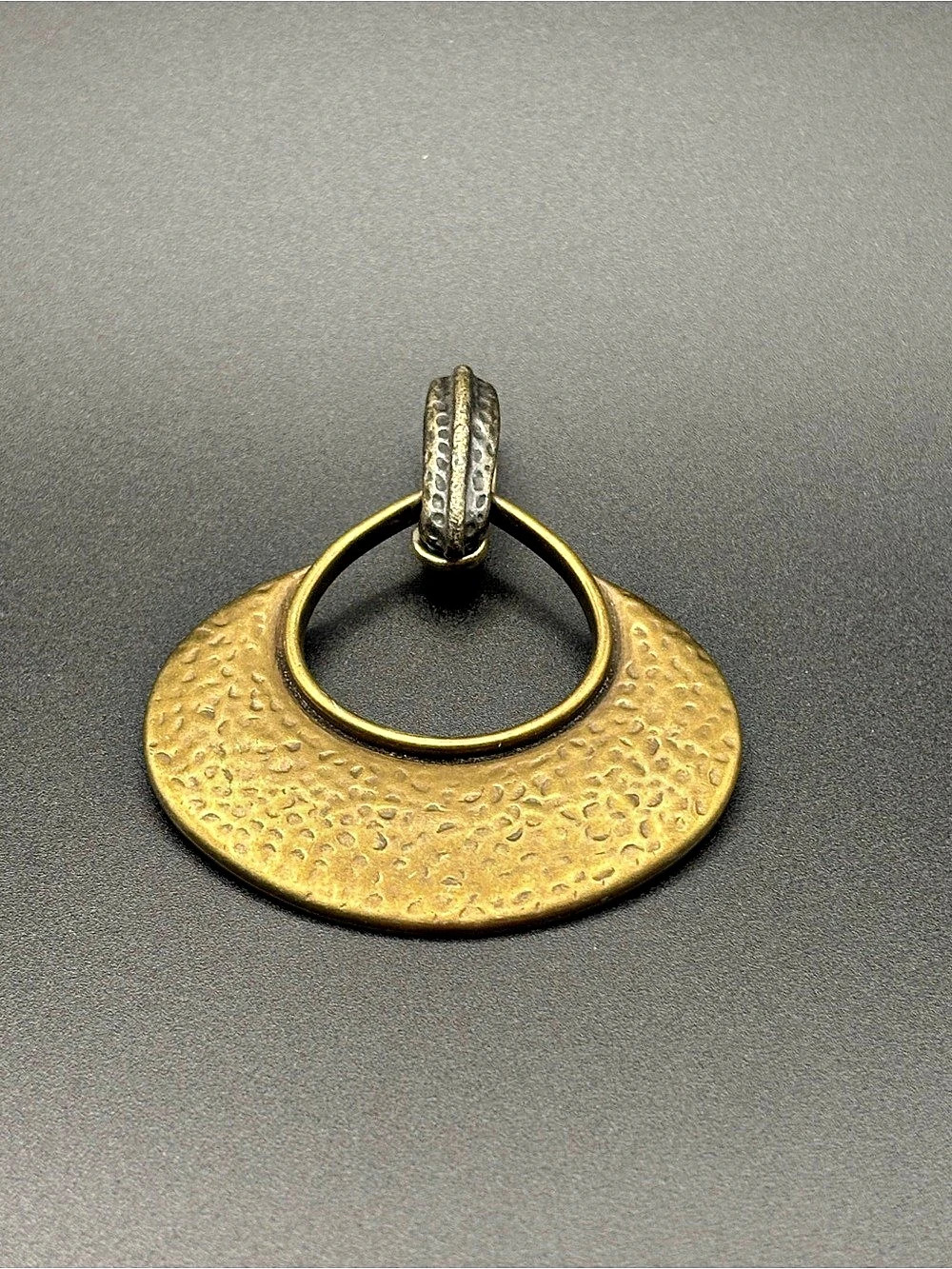 Premier Designs Gold-Tone Textured Pendant